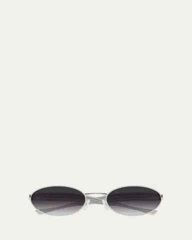 Bottega Veneta Sardine Logo Engraved Metal Sunglasses | Thumbnail 3 Bottega Veneta Sardine Logo Engraved Metal Sunglasses | Thumbnail 3