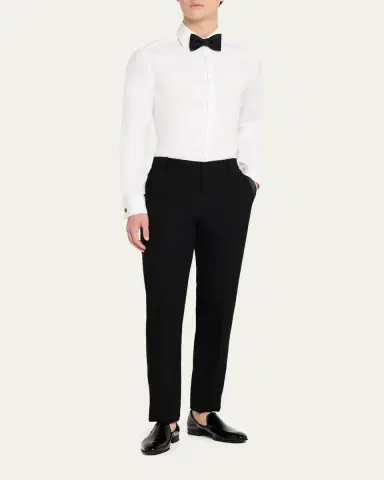 Bergdorf Goodman Men's Patent Leather Venetian Loafers | Thumbnail 3