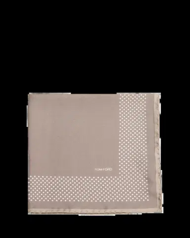 TOM FORD Men's Polka Dot Mulberry Silk Pocket Square | Thumbnail 2