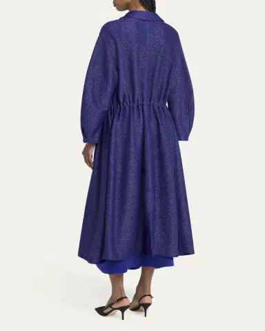Giorgio Armani Drawstring Maxi Coat | Thumbnail 7 Giorgio Armani Drawstring Maxi Coat | Thumbnail 7