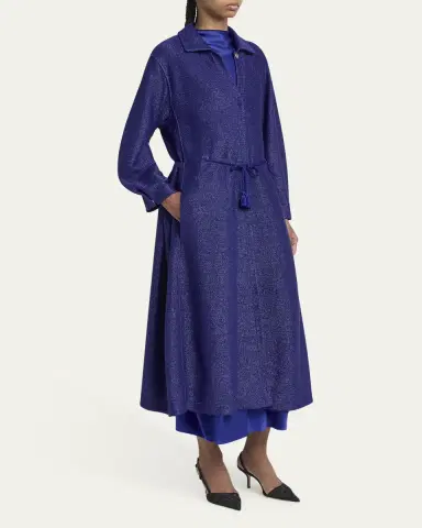 Giorgio Armani Drawstring Maxi Coat | Thumbnail 8 Giorgio Armani Drawstring Maxi Coat | Thumbnail 8