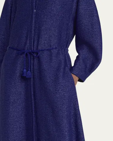 Giorgio Armani Drawstring Maxi Coat | Thumbnail 9 Giorgio Armani Drawstring Maxi Coat | Thumbnail 9