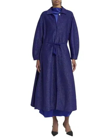 Giorgio Armani Drawstring Maxi Coat | Thumbnail 1 Giorgio Armani Drawstring Maxi Coat | Thumbnail 1