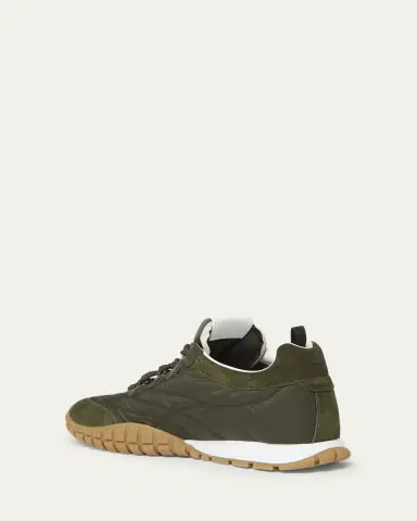 Miu Miu Low-Top Nylon & Leather Sneakers | Thumbnail 7