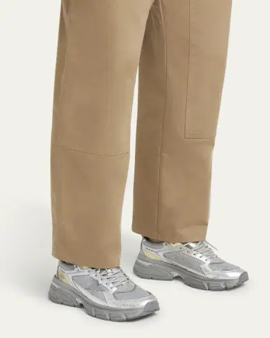 Golden Goose Men's Lightstar Mesh and Leather Runner Sneakers | Thumbnail 2