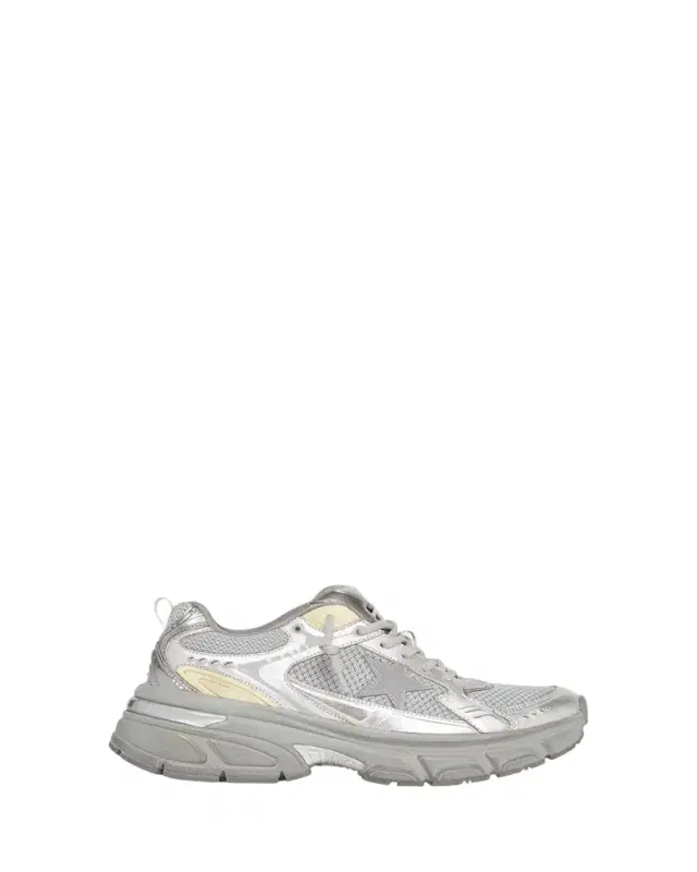 Golden Goose Men's Lightstar Mesh and Leather Runner Sneakers