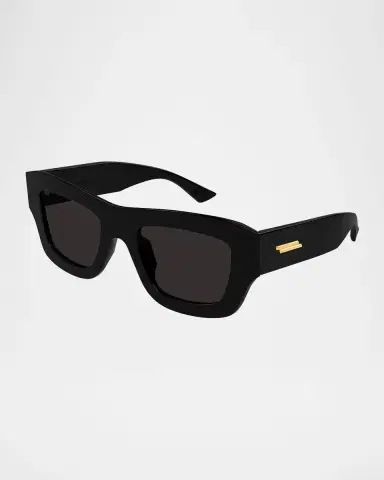 Bottega Veneta Recycled Acetate Rectangle Sunglasses | Thumbnail 2 Bottega Veneta Recycled Acetate Rectangle Sunglasses | Thumbnail 2