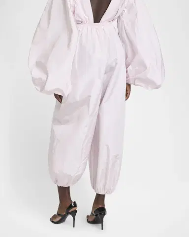Alaïa Balloon Silk Taffeta Pants | Thumbnail 2