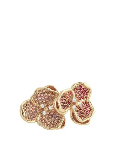 Anabel Aram Jewelry Orchid Double Pave Ring | Thumbnail 1