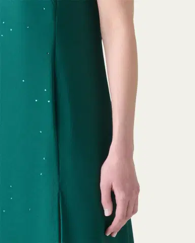 Akris Swarovski Stars Silk Crepe Gown | Thumbnail 5 Akris Swarovski Stars Silk Crepe Gown | Thumbnail 5