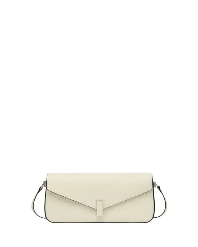Valextra Iside Flap Leather Shoulder Bag