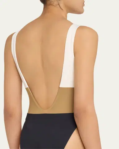 ANEMOS Hume Tricolor One-Piece Swimsuit | Thumbnail 4 ANEMOS Hume Tricolor One-Piece Swimsuit | Thumbnail 4