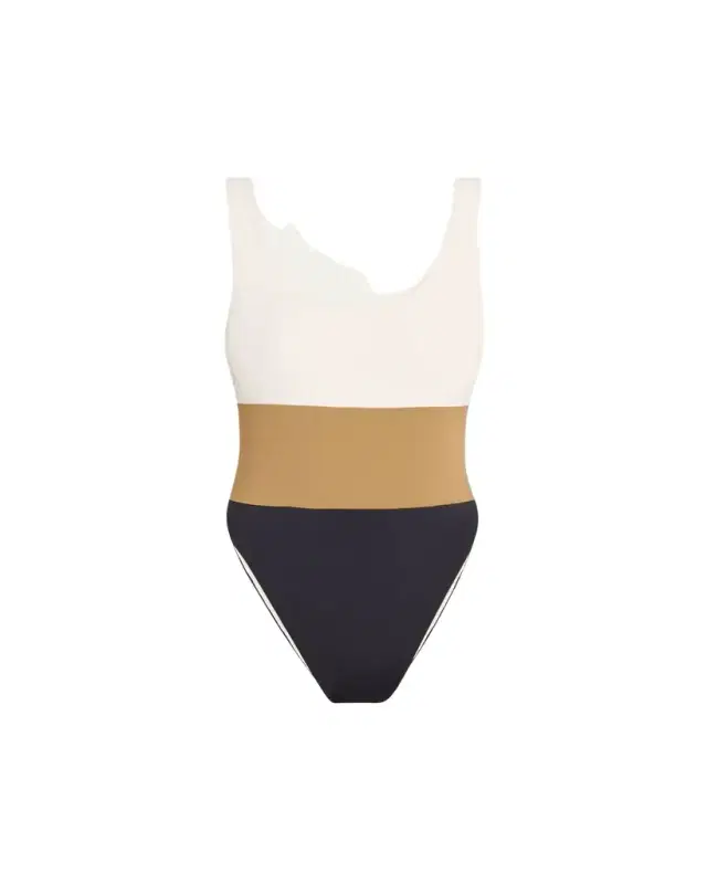 ANEMOS Hume Tricolor One-Piece Swimsuit