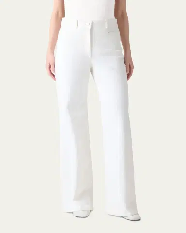 Akris punto Bootcut Cotton Stretch Denim Pants | Thumbnail 2 Akris punto Bootcut Cotton Stretch Denim Pants | Thumbnail 2