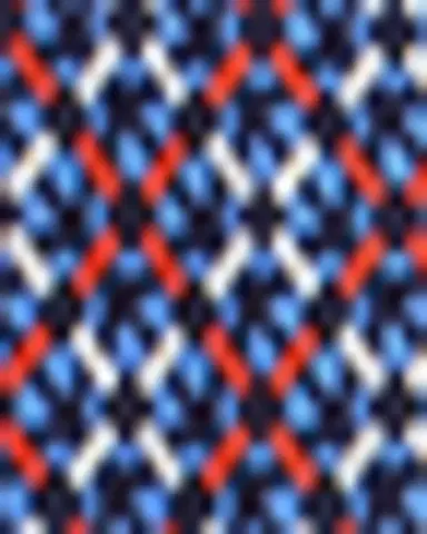 Ferragamo Men's Check Silk and Wool Tie | Thumbnail 3