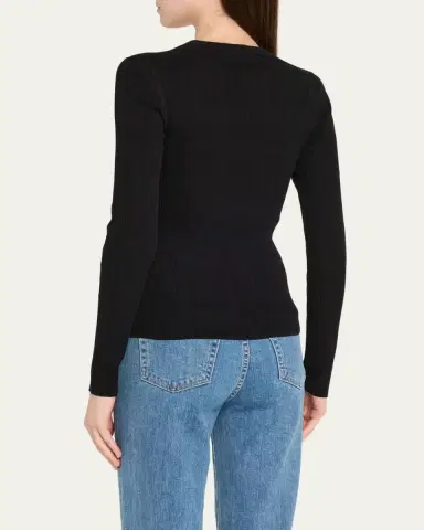 A.L.C. Fisher Ribbed Cardigan | Thumbnail 3 A.L.C. Fisher Ribbed Cardigan | Thumbnail 3