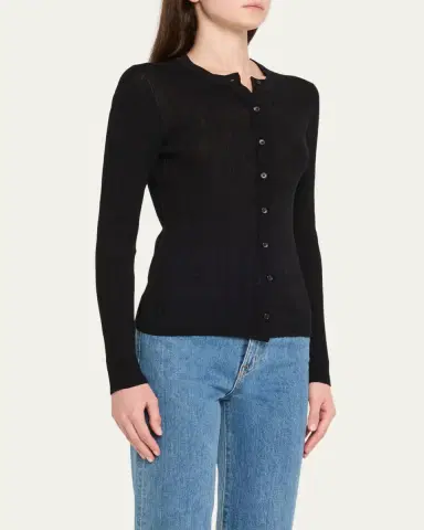 A.L.C. Fisher Ribbed Cardigan | Thumbnail 4 A.L.C. Fisher Ribbed Cardigan | Thumbnail 4