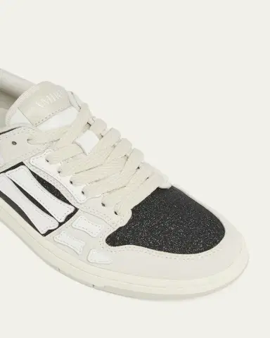 AMIRI Pacific Bones Mixed Leather Sneakers | Thumbnail 4 AMIRI Pacific Bones Mixed Leather Sneakers | Thumbnail 4