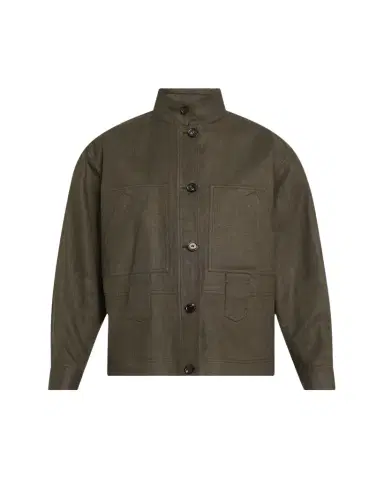Loro Piana Jaylon Structured Linen Wool Field Jacket | Thumbnail 1 Loro Piana Jaylon Structured Linen Wool Field Jacket | Thumbnail 1