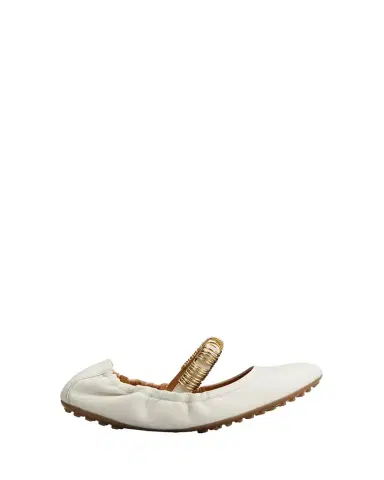 Tod's Cosmo Rings Leather Ballerina Flats | Thumbnail 1