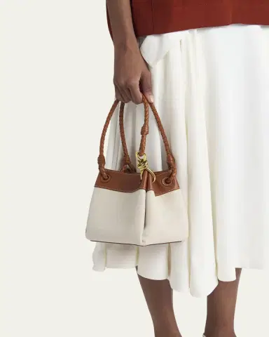 Bottega Veneta Parachute Small Canvas Shoulder Bag | Thumbnail 2