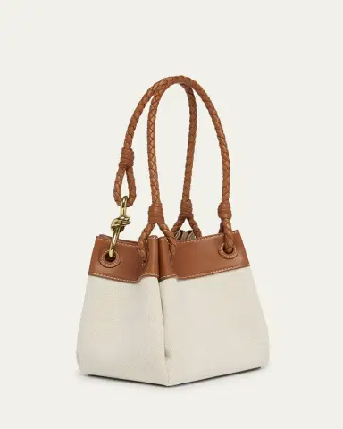 Bottega Veneta Parachute Small Canvas Shoulder Bag | Thumbnail 3