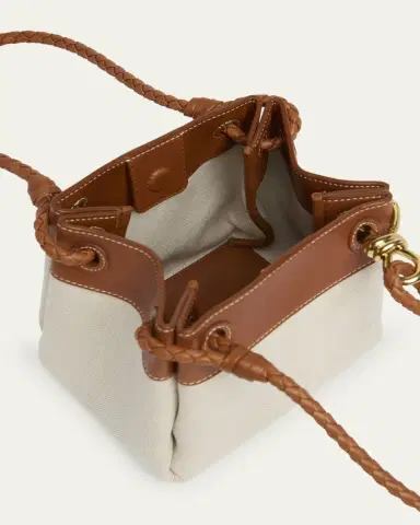 Bottega Veneta Parachute Small Canvas Shoulder Bag | Thumbnail 4