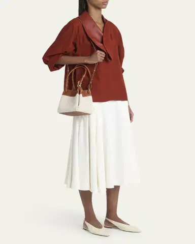 Bottega Veneta Parachute Small Canvas Shoulder Bag | Thumbnail 5