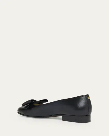 Valentino Garavani Men's Bowow Ballerina Leather Loafers | Thumbnail 4