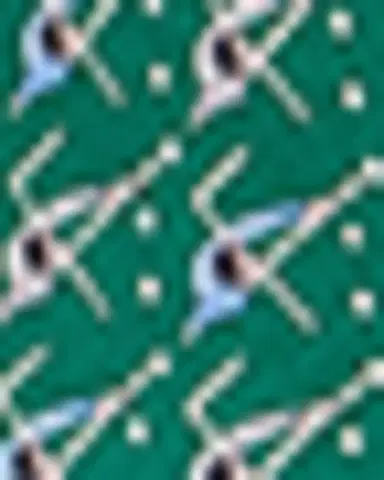 Ferragamo Men's Billiards Micro-Print Tie | Thumbnail 3 Ferragamo Men's Billiards Micro-Print Tie | Thumbnail 3