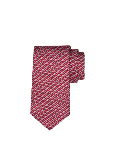 Ferragamo Men's Gancini Elephant Tie | Thumbnail 1