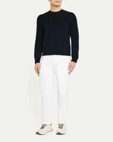 Loro Piana Men's Quarona Denim Five-Pocket Pants | Thumbnail 15 Loro Piana Men's Quarona Denim Five-Pocket Pants | Thumbnail 15