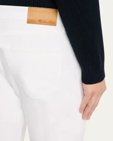 Loro Piana Men's Quarona Denim Five-Pocket Pants | Thumbnail 18 Loro Piana Men's Quarona Denim Five-Pocket Pants | Thumbnail 18