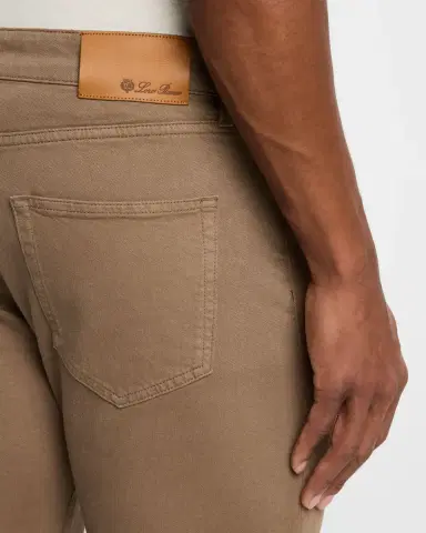 Loro Piana Men's Quarona Denim Five-Pocket Pants | Thumbnail 4 Loro Piana Men's Quarona Denim Five-Pocket Pants | Thumbnail 4