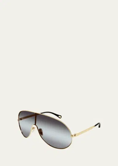 Chloé CH0283S Metal Aviator Sunglass | Thumbnail 2