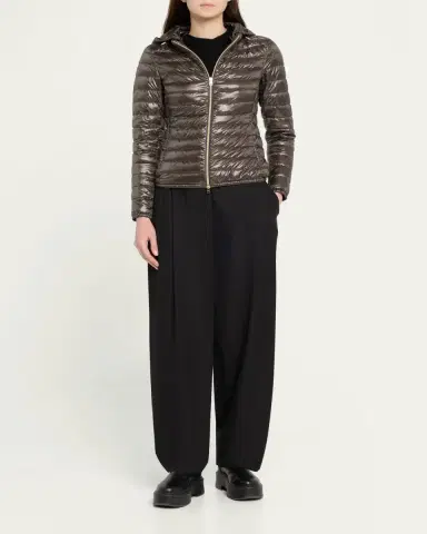 HERNO Angela Short Down Jacket with Detachable Hood | Thumbnail 2 HERNO Angela Short Down Jacket with Detachable Hood | Thumbnail 2
