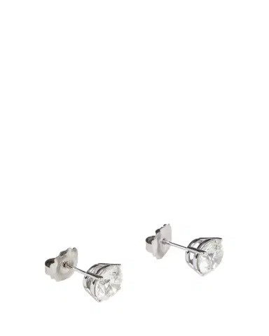 Kendall Row 14K White Gold Lab Grown Diamond Stud Earrings, 5.00tcw | Thumbnail 1 Kendall Row 14K White Gold Lab Grown Diamond Stud Earrings, 5.00tcw | Thumbnail 1