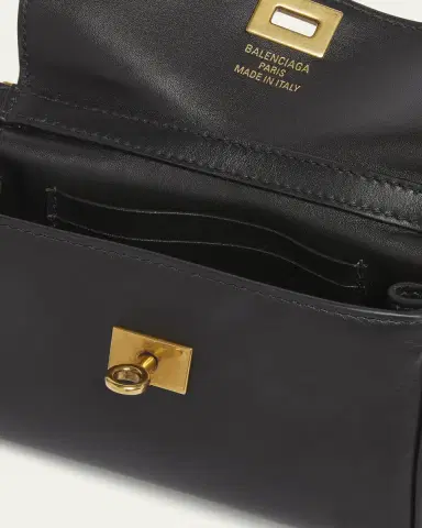 Balenciaga Rodeo Nano Flap Leather Crossbody Bag | Thumbnail 4