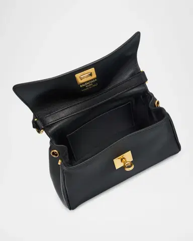 Balenciaga Rodeo Nano Flap Leather Crossbody Bag | Thumbnail 8
