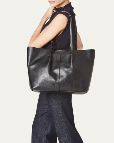 Il Bisonte Nina Pleated Leather Tote Bag | Thumbnail 2