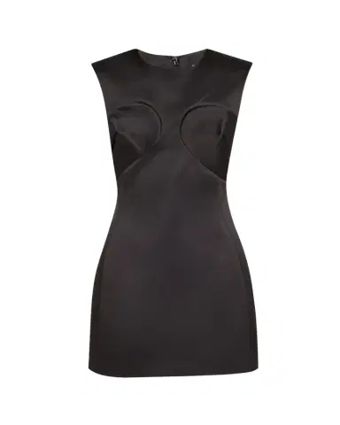 Marc Jacobs Seamed Up Satin Sleeveless Mini Dress | Thumbnail 1