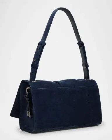 Christian Louboutin Baggy Small Shoulder Bag in Suede | Thumbnail 21 Christian Louboutin Baggy Small Shoulder Bag in Suede | Thumbnail 21