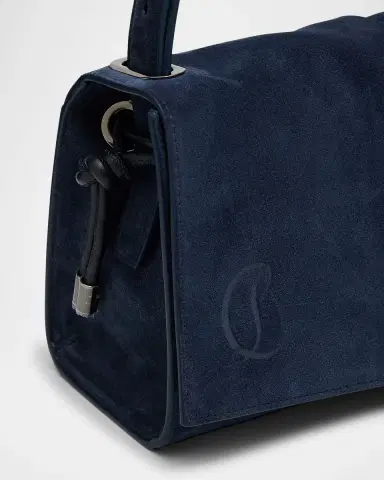 Christian Louboutin Baggy Small Shoulder Bag in Suede | Thumbnail 24 Christian Louboutin Baggy Small Shoulder Bag in Suede | Thumbnail 24