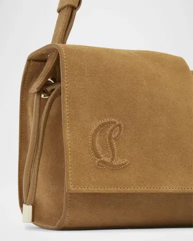 Christian Louboutin Baggy Small Shoulder Bag in Suede | Thumbnail 27 Christian Louboutin Baggy Small Shoulder Bag in Suede | Thumbnail 27