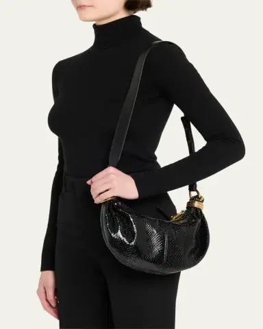 Chloé Bracelet Hobo Bag in Snakeskin | Thumbnail 2