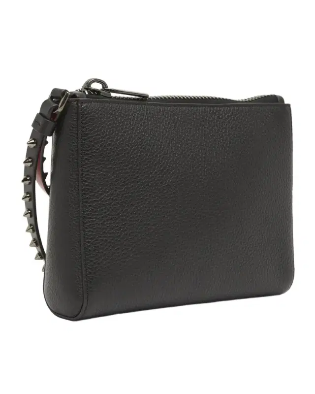 Cabata Mini Pouch Wristlet in Leather