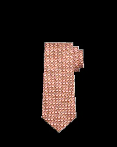 Ferragamo Men's Micro-Sailboat Print Tie | Thumbnail 2