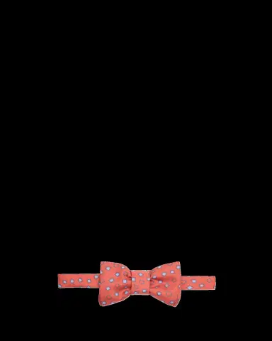 Charvet Men's Geometric Silk Bow Tie | Thumbnail 2
