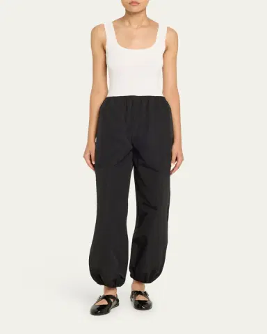Alaïa Balloon Silk Taffeta Pants | Thumbnail 2