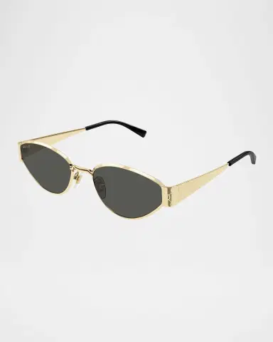 Gucci Sunglass Metal Sunglasses | Thumbnail 2